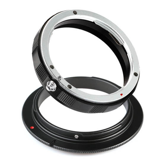 UK Stock 58mm Macro Reverse Lens Adapter Ring For Pentax K P/K Mount 
